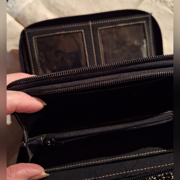 🍊Knitted purse and wallet set Vintage - Picture 3 of 4